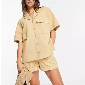 ASOS DESIGN bowling short (set available)